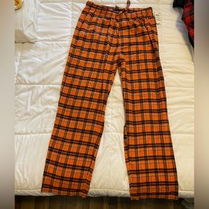 Orange pajamas for men